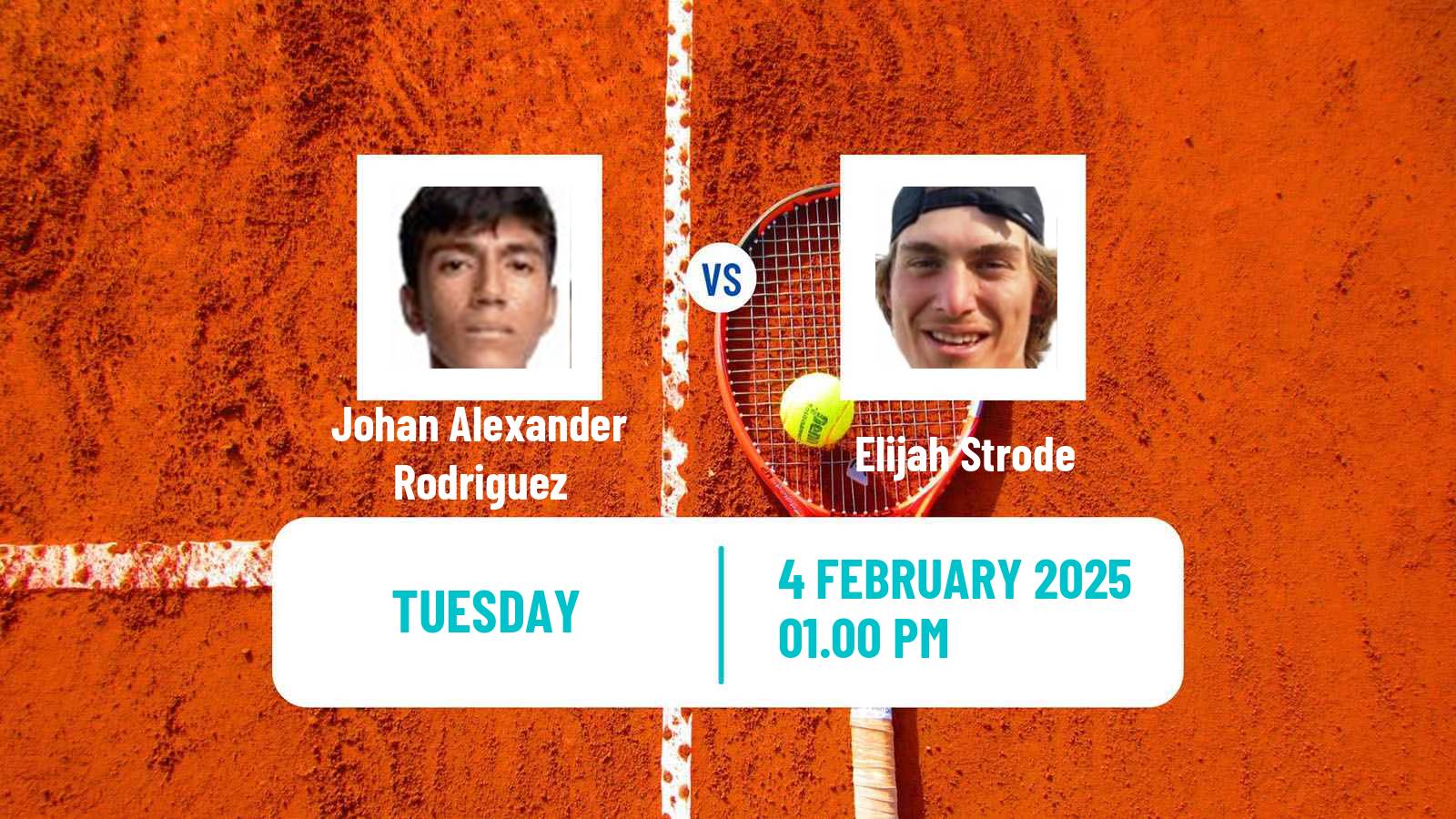 Tennis ITF M15 Huamantla 8 Men Johan Alexander Rodriguez - Elijah Strode