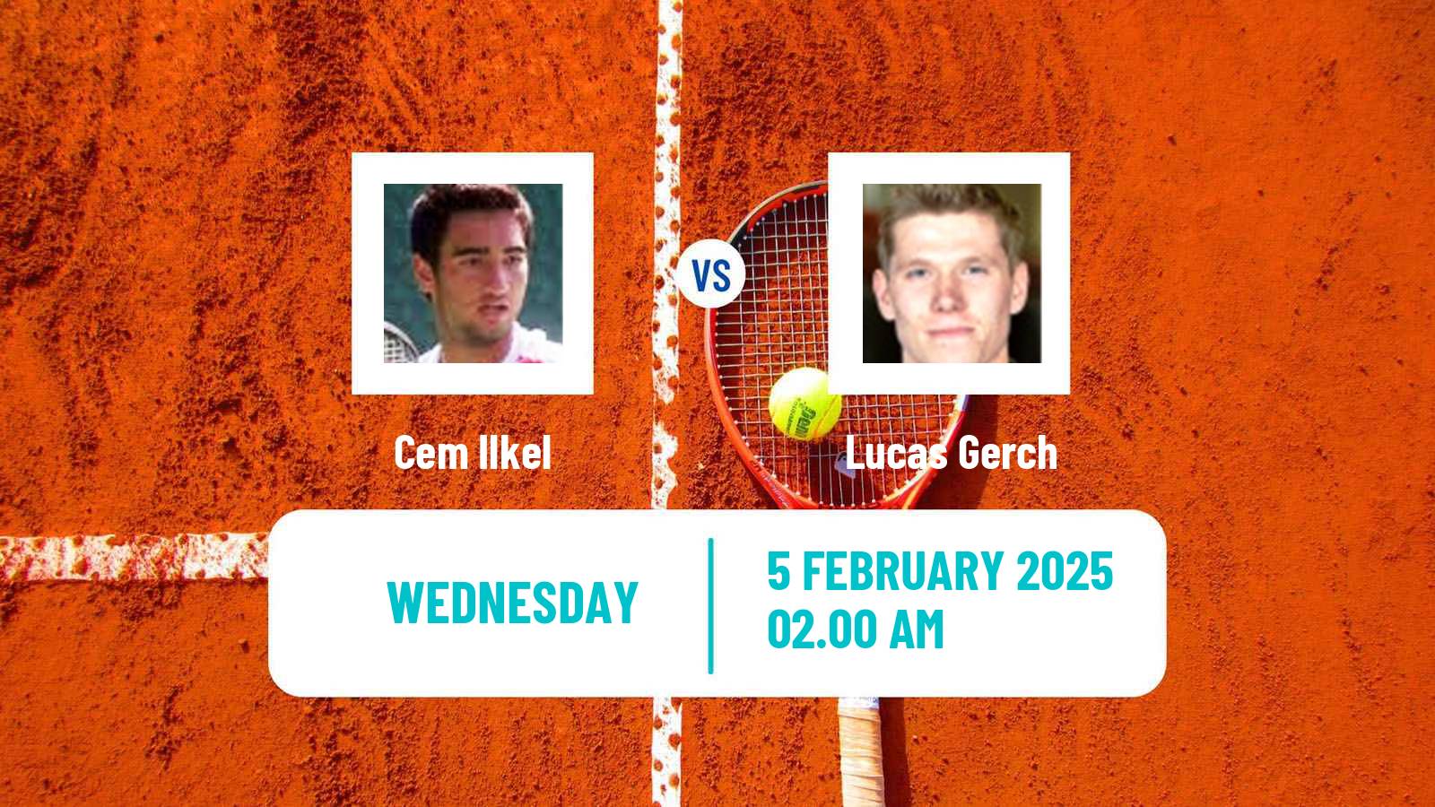 Tennis ITF M15 Zahra 2 Men Cem Ilkel - Lucas Gerch