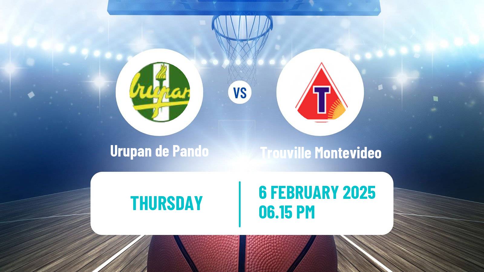 Basketball Uruguayan Liga Basketball Urupan de Pando - Trouville Montevideo