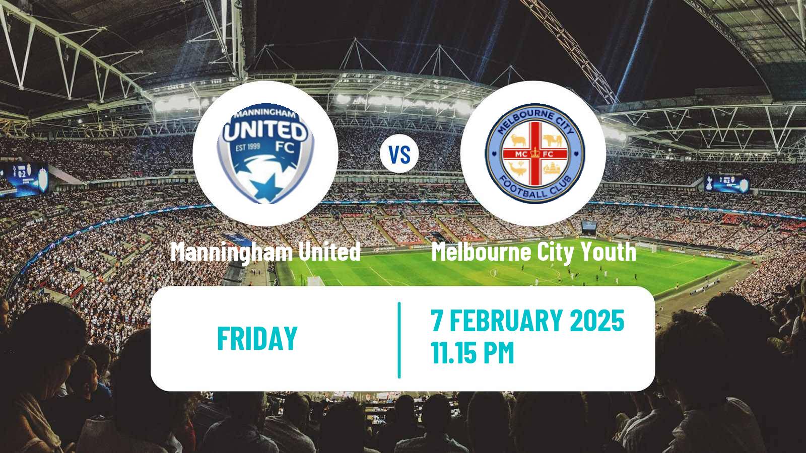 Soccer Australian Victoria Premier League Manningham United - Melbourne City Youth