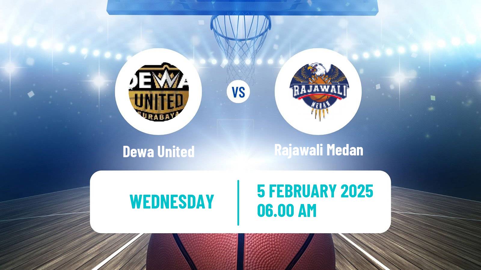 Basketball Indonesian IBL Dewa United - Rajawali Medan