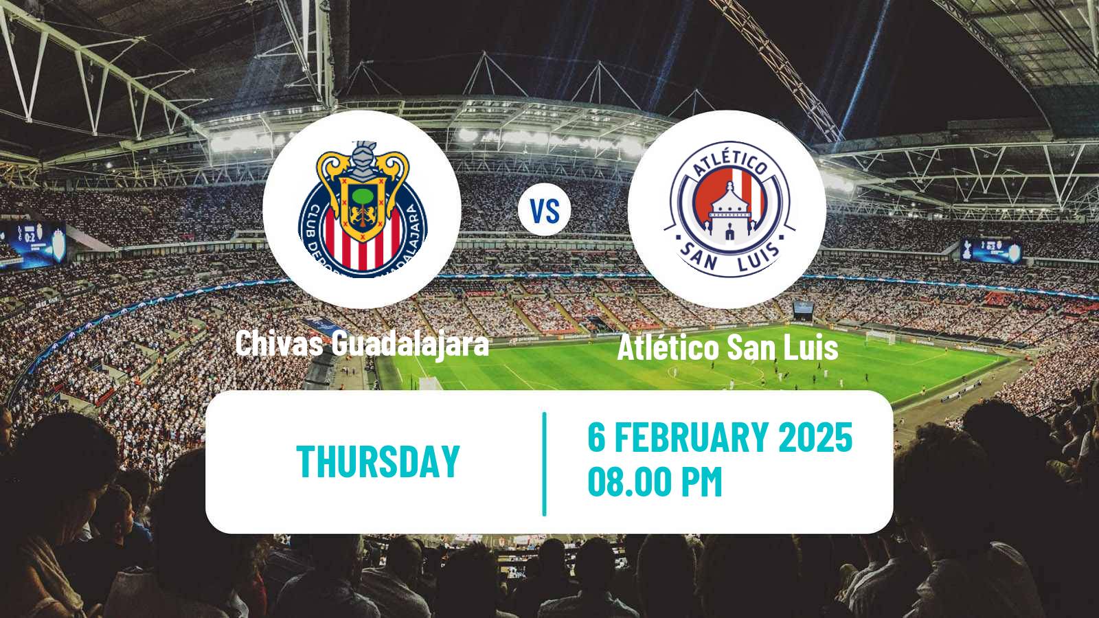 Soccer Mexican Liga MX Women Chivas Guadalajara - Atlético San Luis