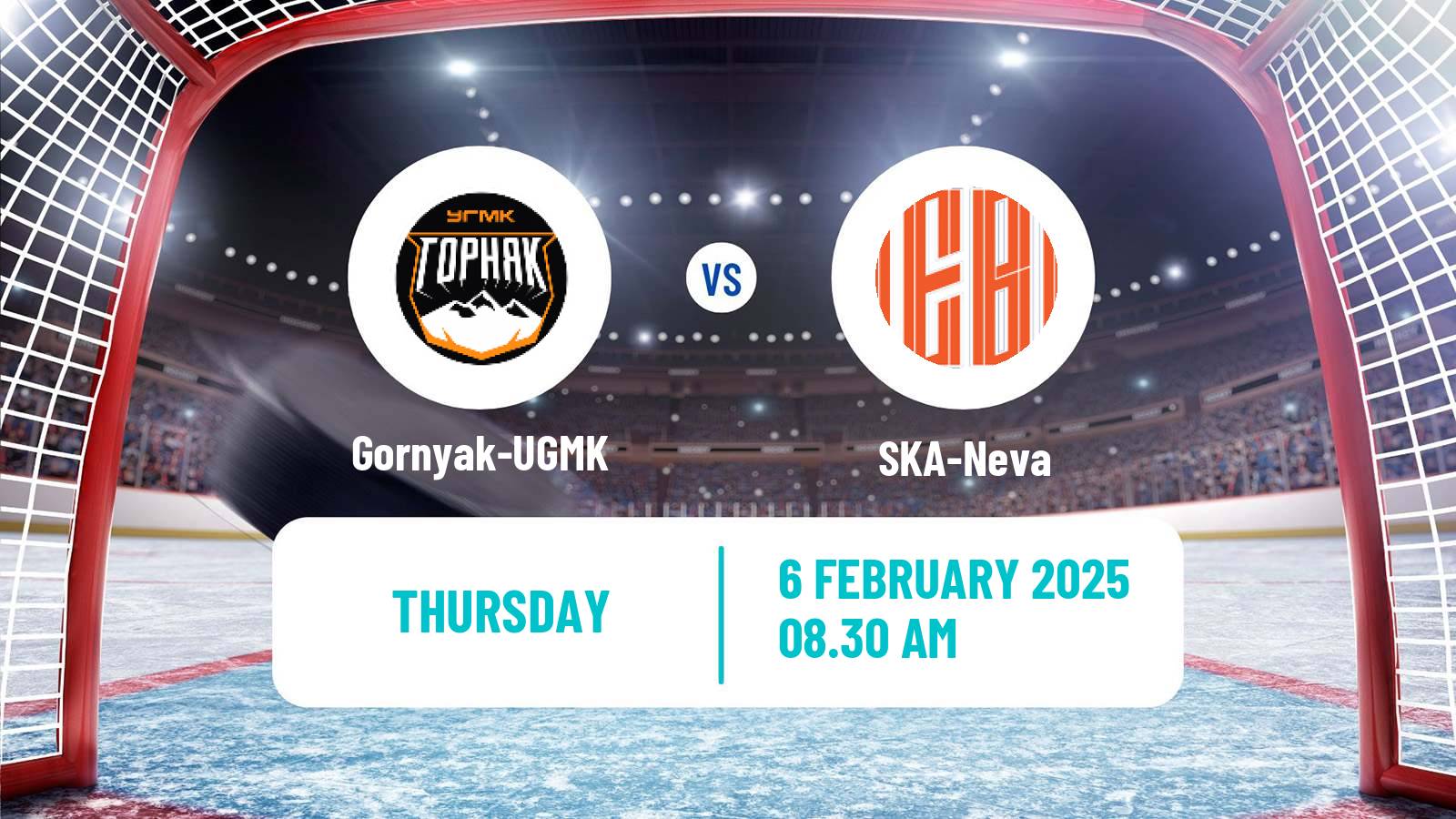 Hockey VHL Gornyak-UGMK - SKA-Neva