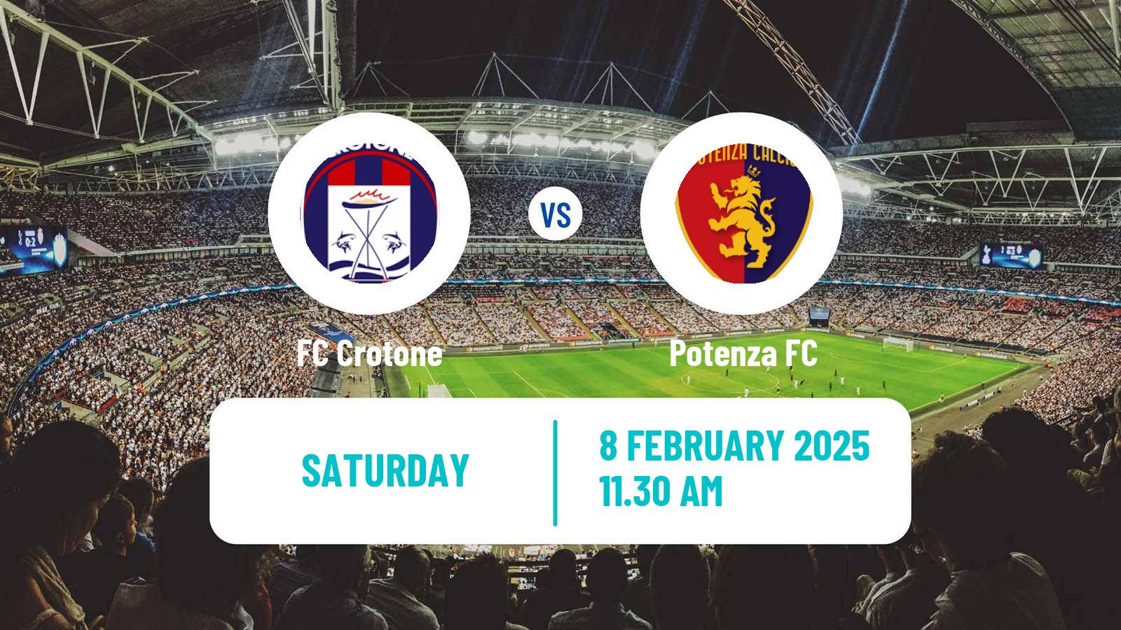 Soccer Italian Serie C Group C Crotone - Potenza