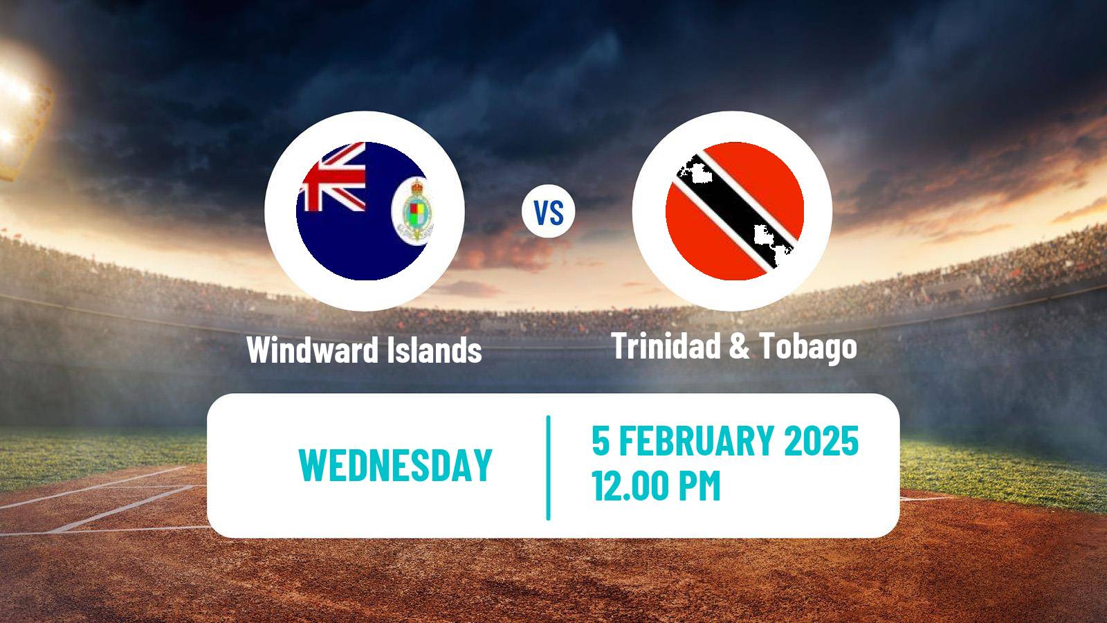 Cricket West Indies Championship Cricket Windward Islands - Trinidad & Tobago