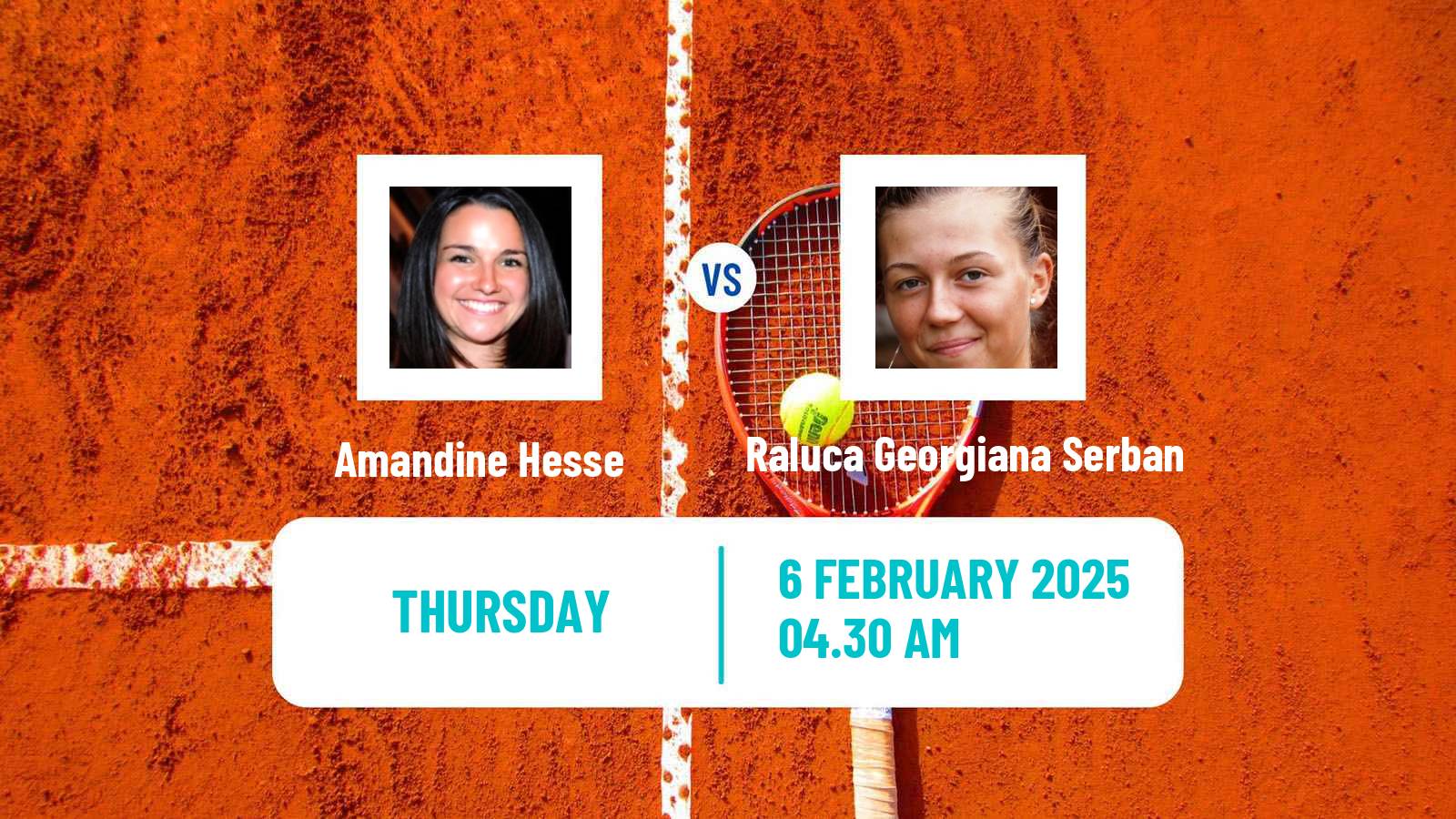 Tennis ITF W75 Leszno Women Amandine Hesse - Raluca Georgiana Serban