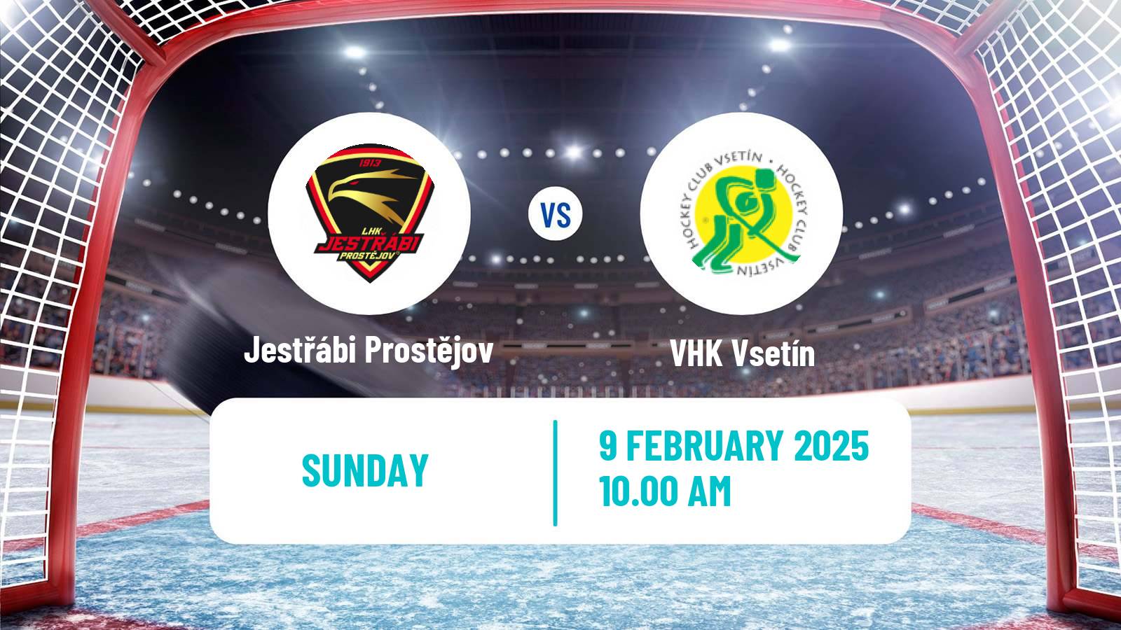 Hockey Czech Chance Liga Jestřábi Prostějov - Vsetín