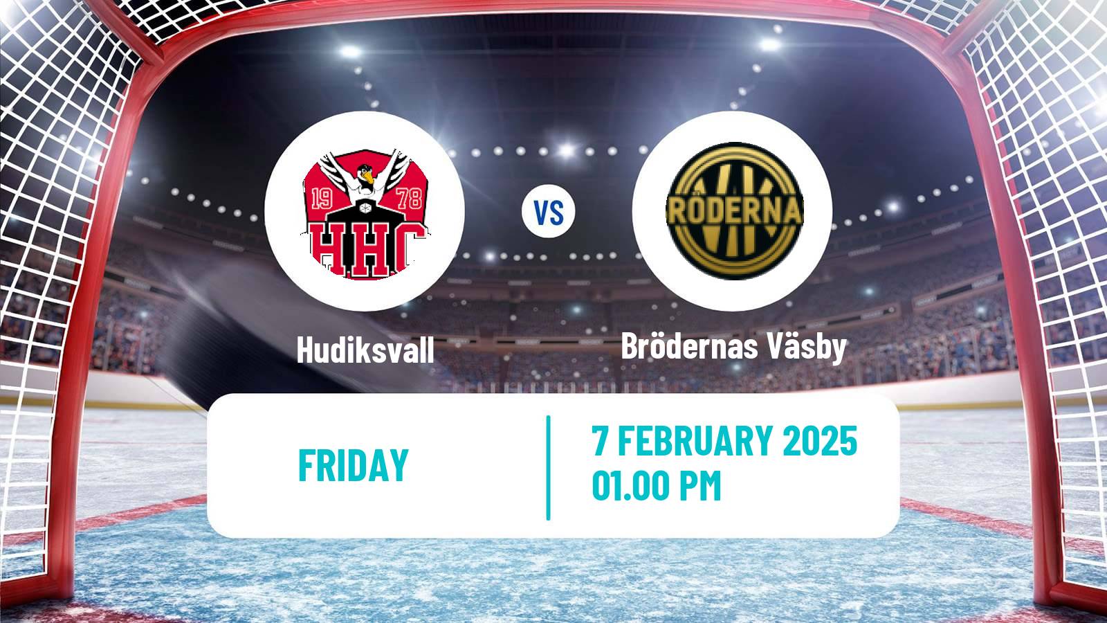 Hockey Swedish Hockey AllEttan Norra Hudiksvall - Brödernas Väsby