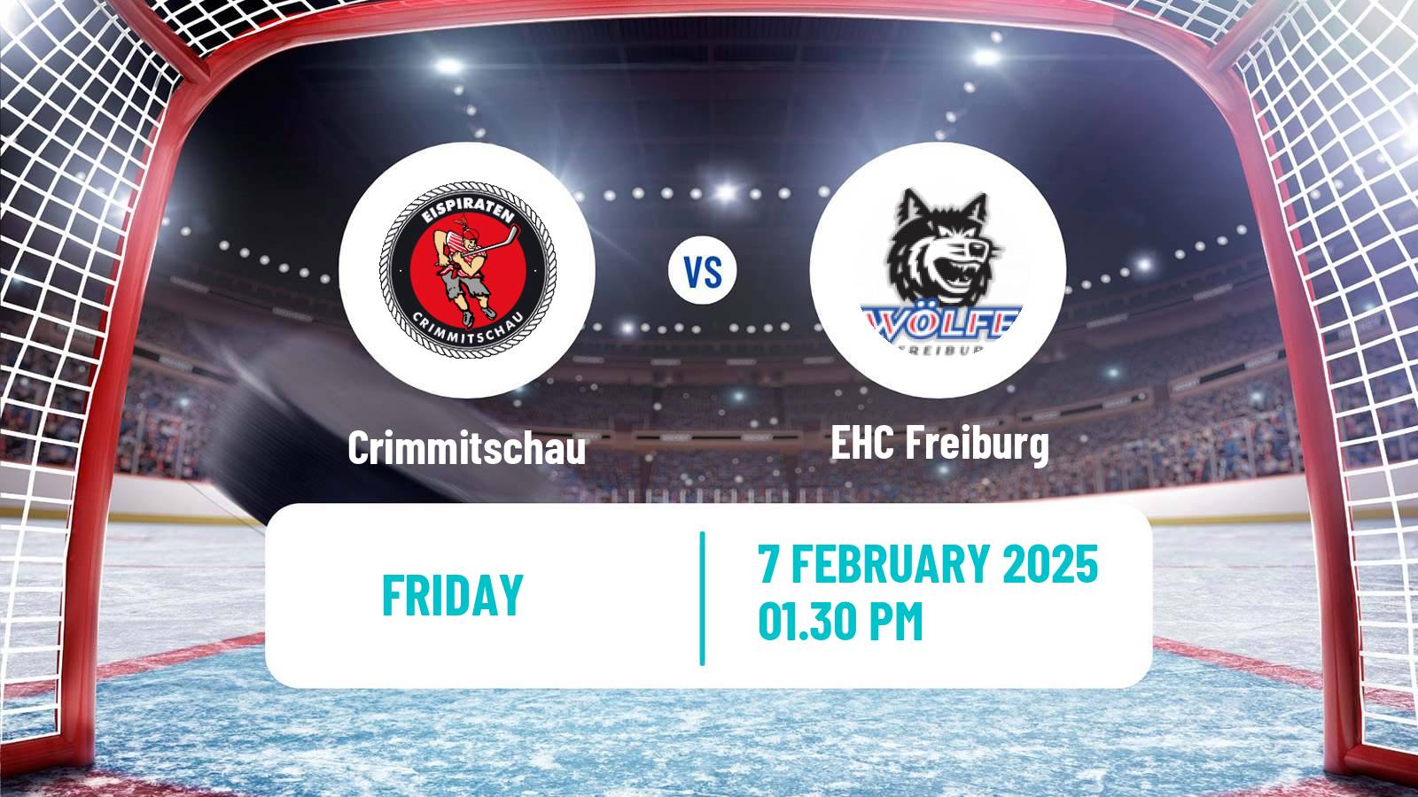 Hockey German DEL2 Crimmitschau - EHC Freiburg