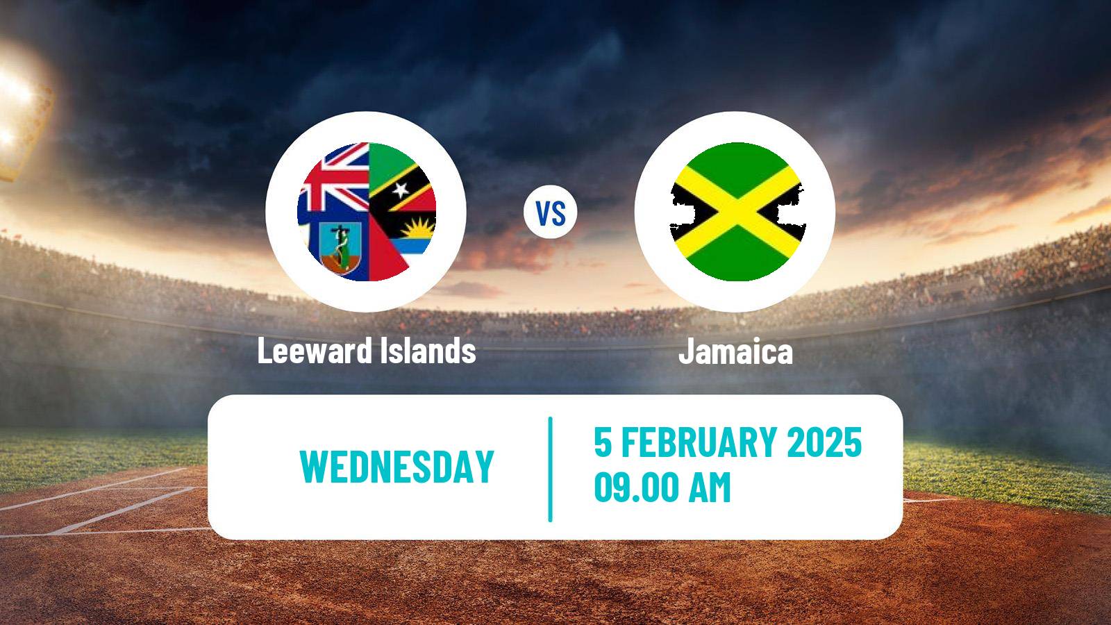 Cricket West Indies Championship Cricket Leeward Islands - Jamaica