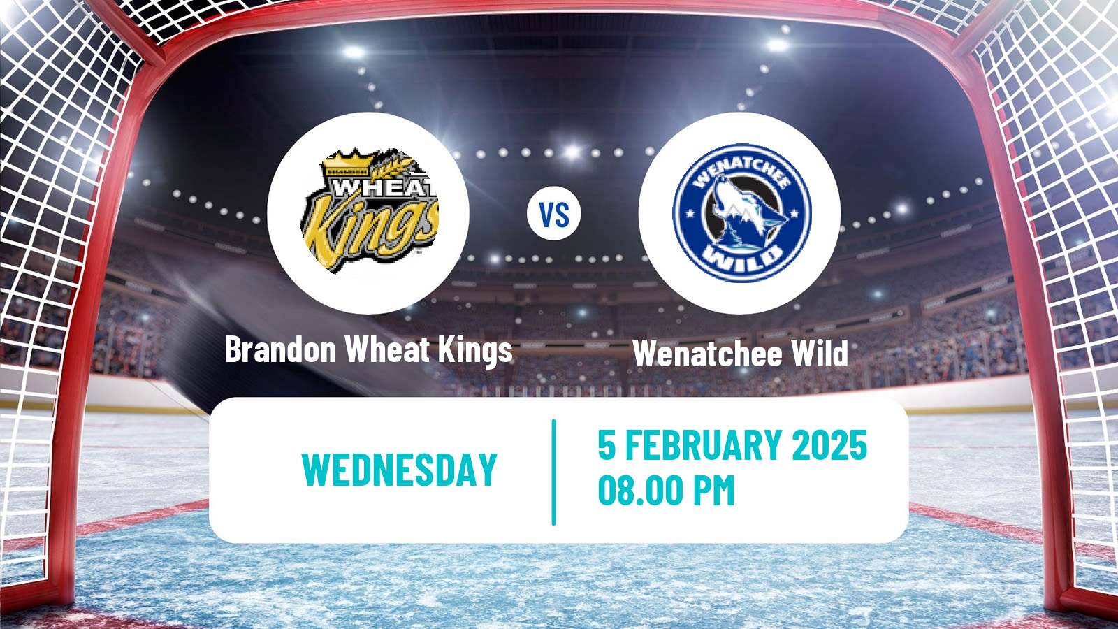 Hockey WHL Brandon Wheat Kings - Wenatchee Wild