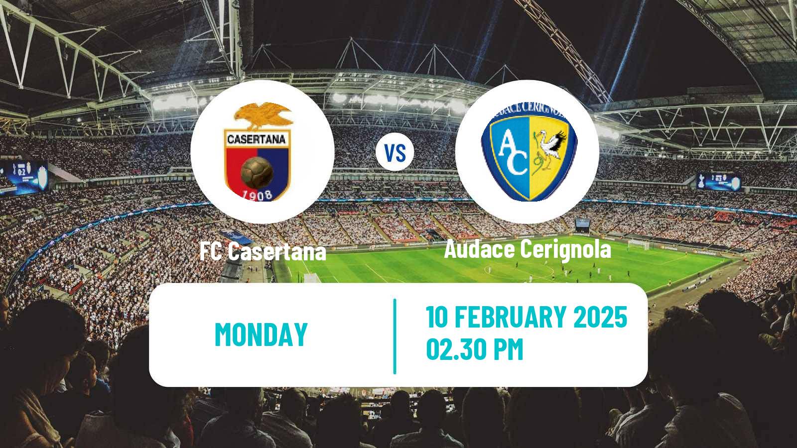 Soccer Italian Serie C Group C Casertana - Audace Cerignola