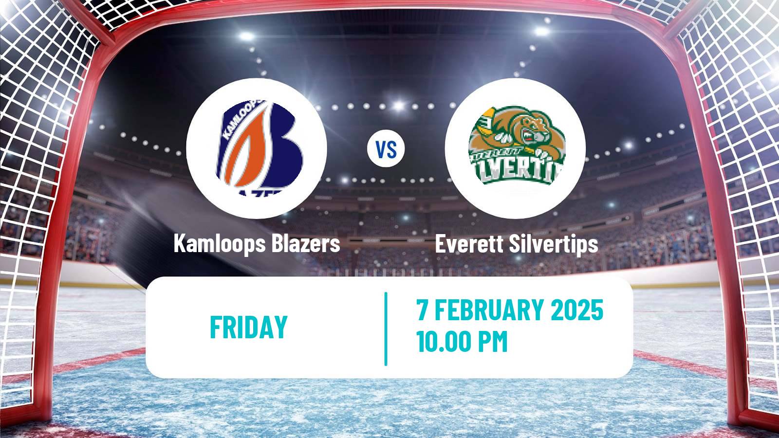 Hockey WHL Kamloops Blazers - Everett Silvertips