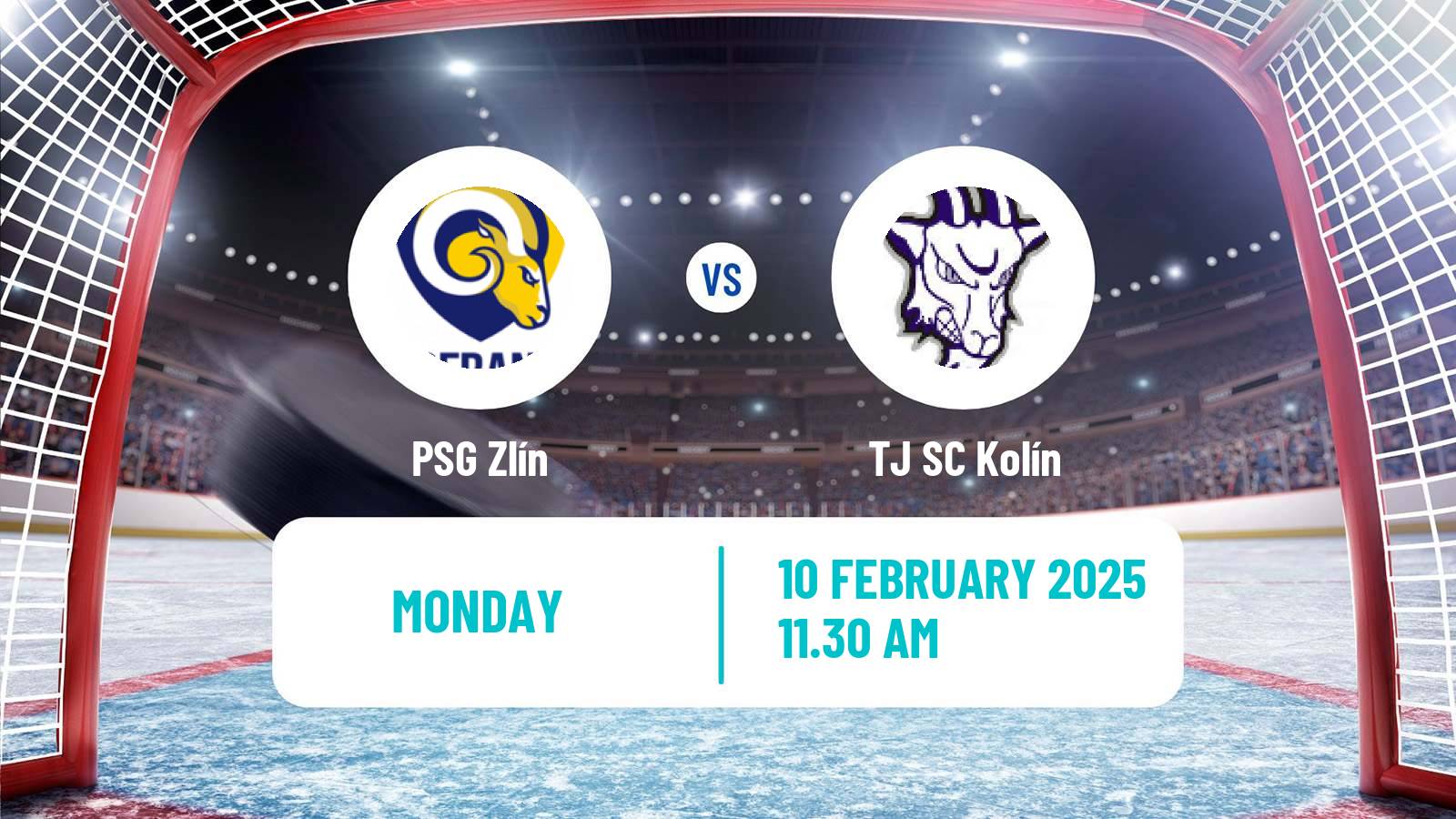 Hockey Czech Chance Liga PSG Zlín - Kolín