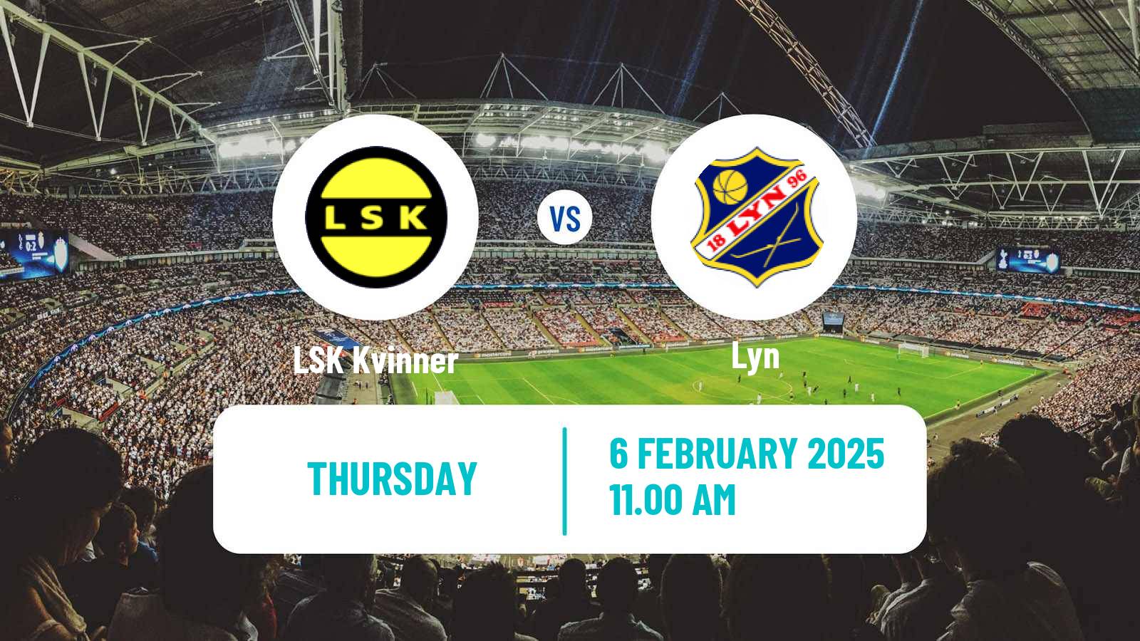 Soccer Club Friendly Women LSK Kvinner - Lyn