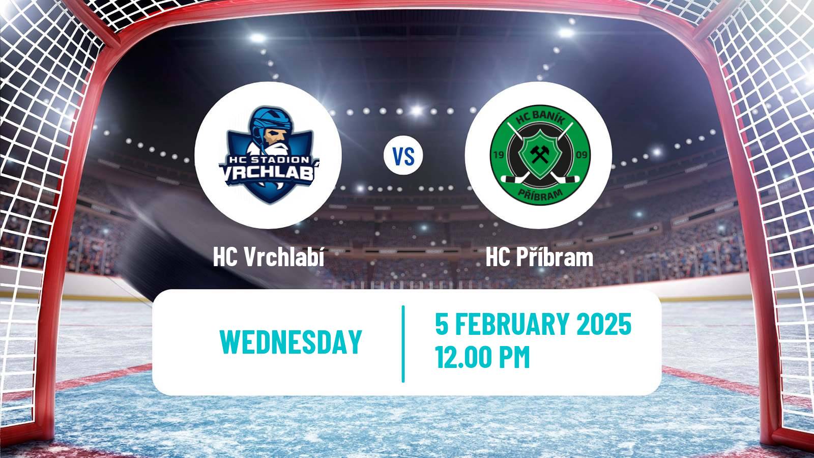 Hockey Czech 2 Liga Hockey West Vrchlabí - Příbram