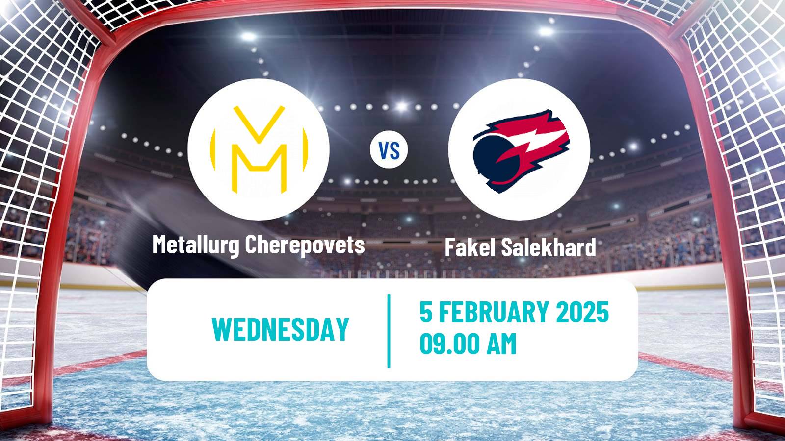 Hockey NMHL Metallurg Cherepovets - Fakel Salekhard