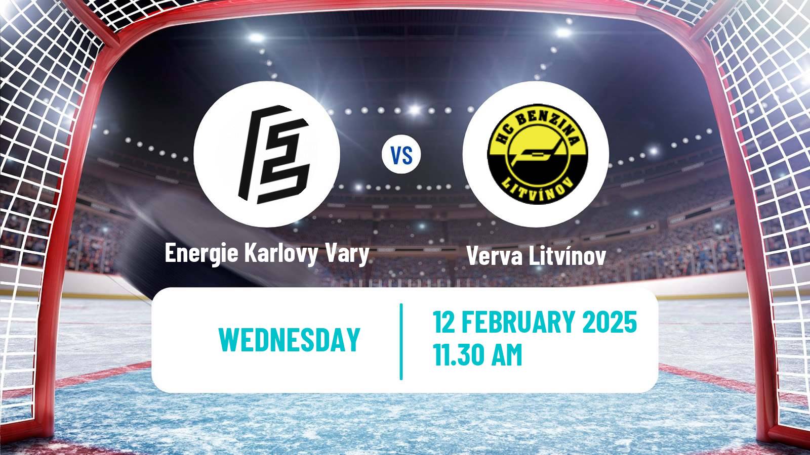 Hockey Czech Extraliga Energie Karlovy Vary - Verva Litvínov