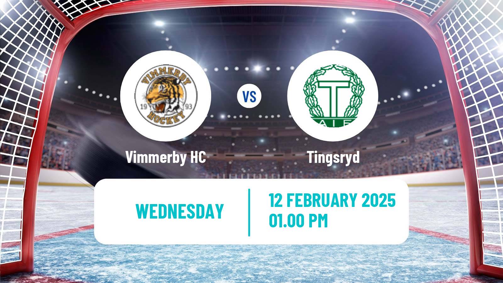 Hockey Swedish Hockey Allsvenskan Vimmerby - Tingsryd