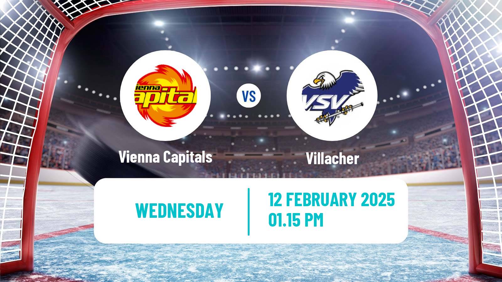 Hockey Austrian Ice Hockey League Vienna Capitals - Villacher