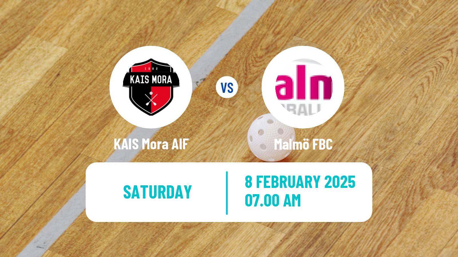 Floorball Swedish Superligan Floorball Women KAIS Mora AIF - Malmö FBC