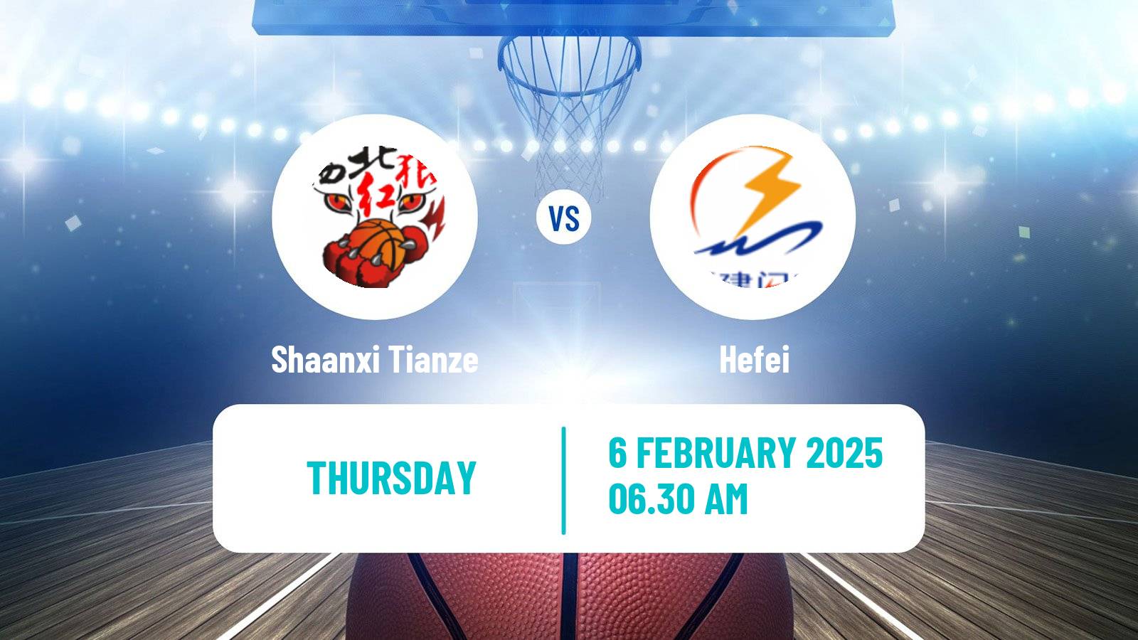 Basketball WCBA Shaanxi Tianze - Hefei