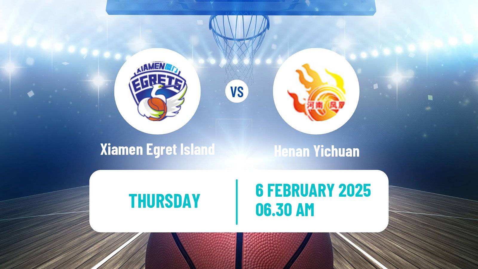 Basketball WCBA Xiamen Egret Island - Henan Yichuan