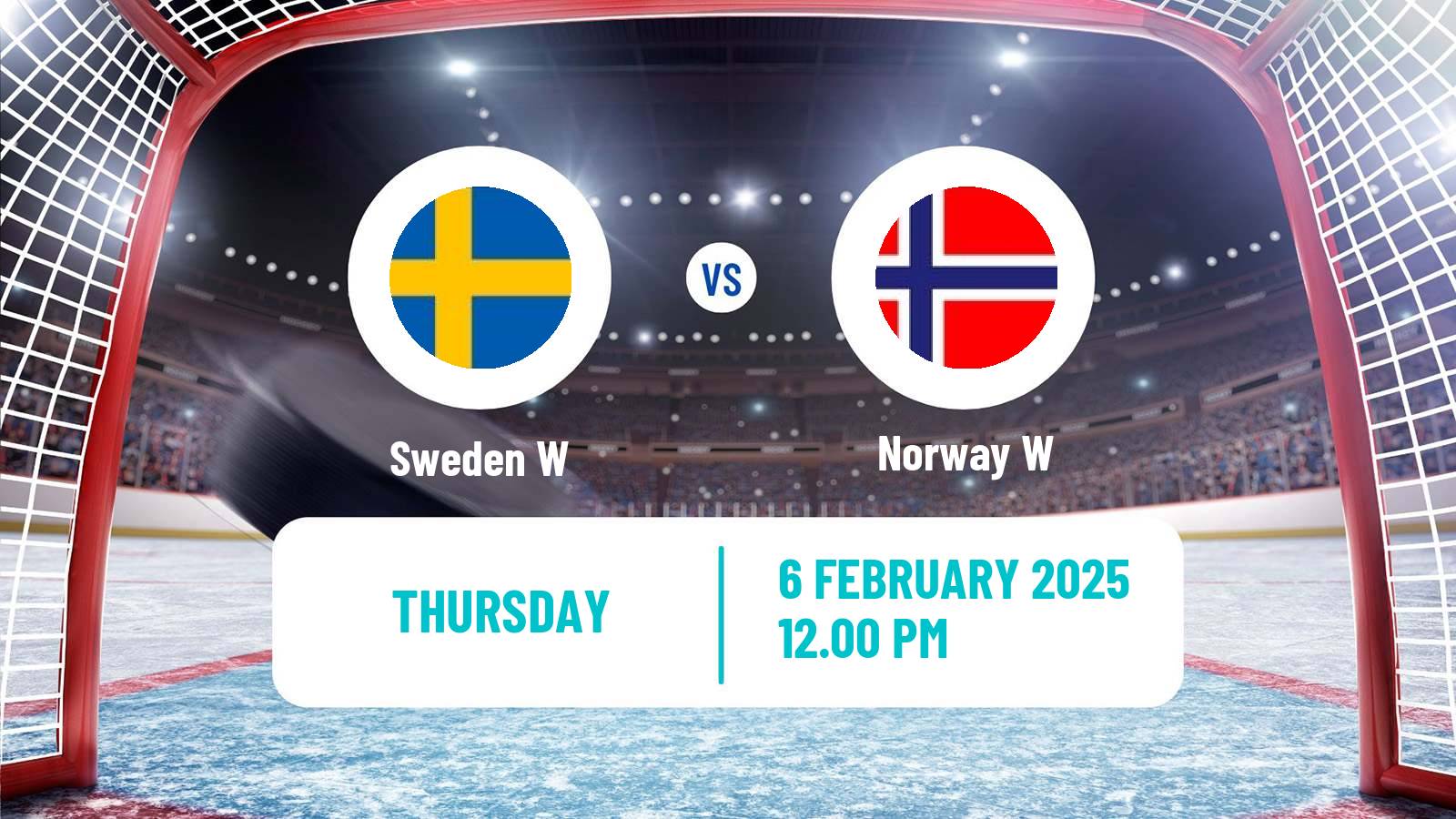 Hockey Winter Olympic Games - Ice Hockey Women Sweden W - Norway W