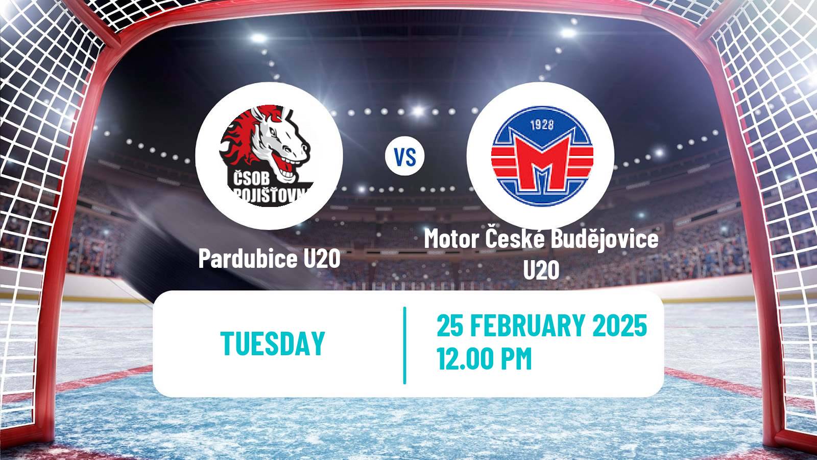 Hockey Czech ELJ Pardubice U20 - Motor České Budějovice U20