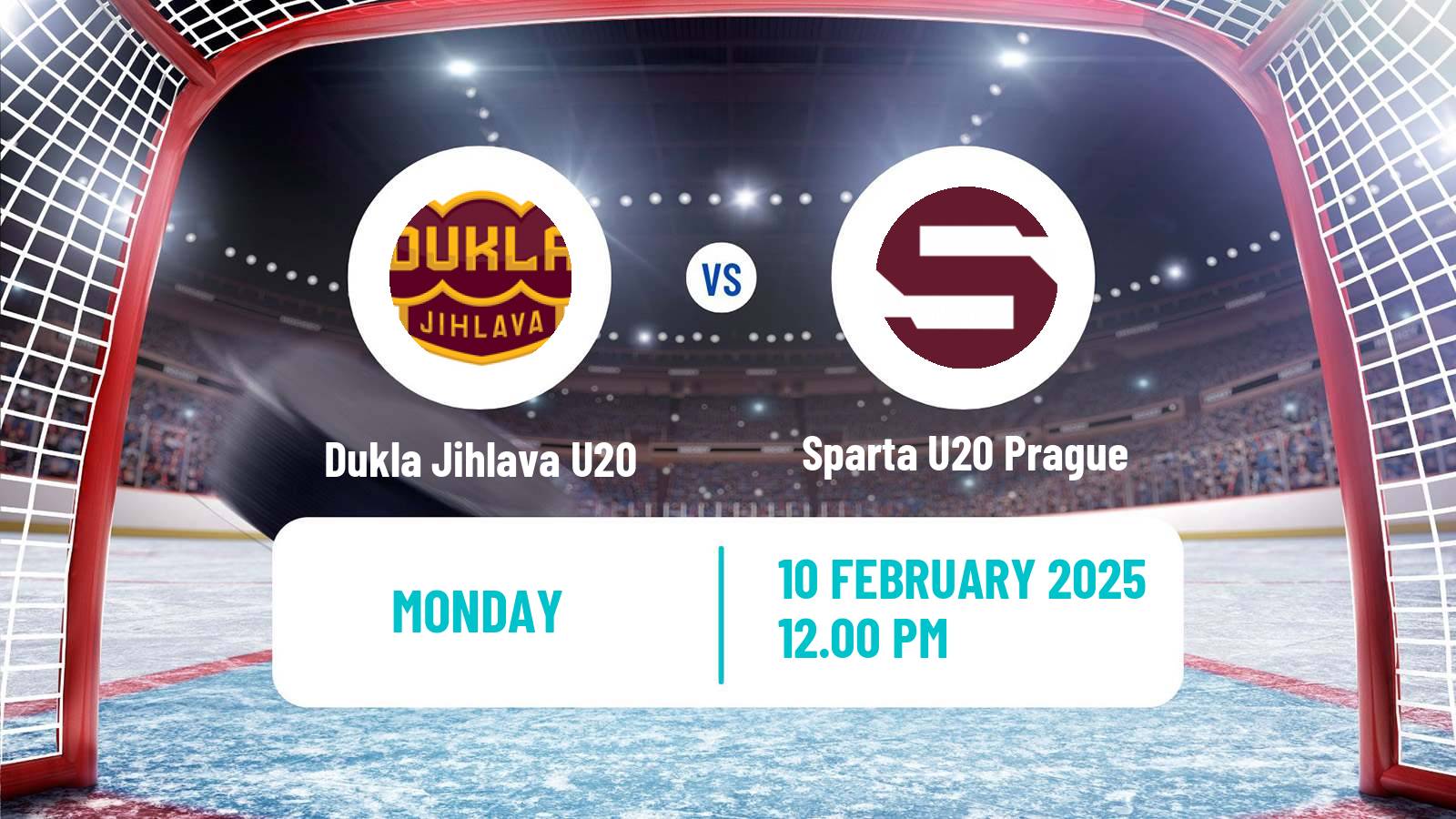 Hockey Czech ELJ Dukla Jihlava U20 - Sparta U20 Prague