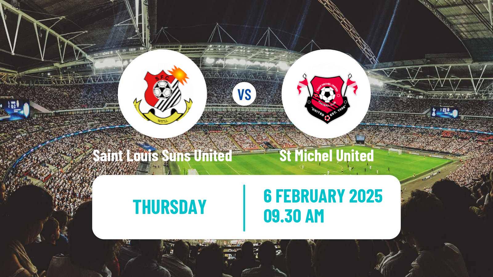 Soccer Seychelles Premier League Saint Louis Suns United - St Michel United