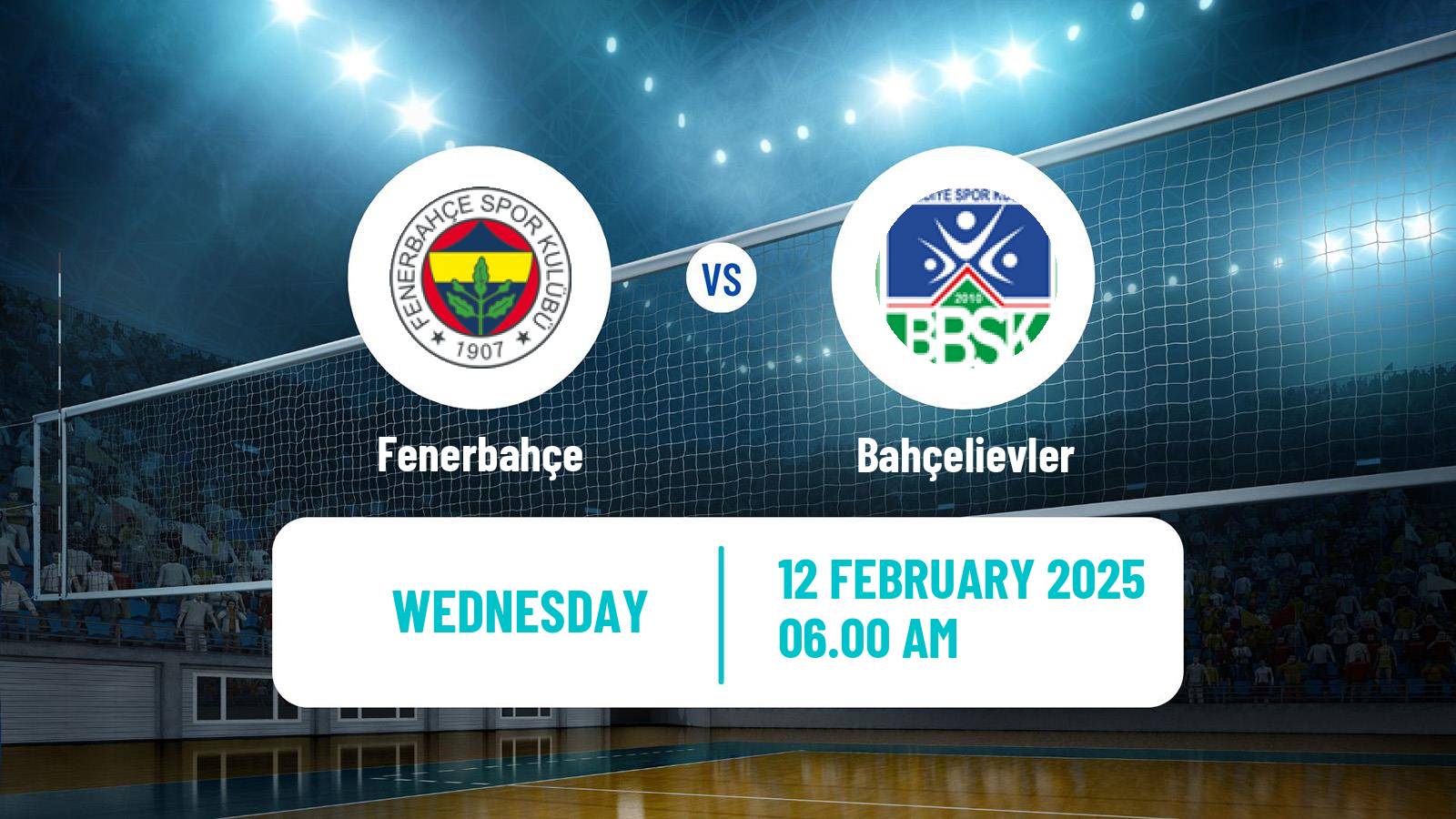 Volleyball Turkish Cup Volleyball Women Fenerbahçe - Bahçelievler