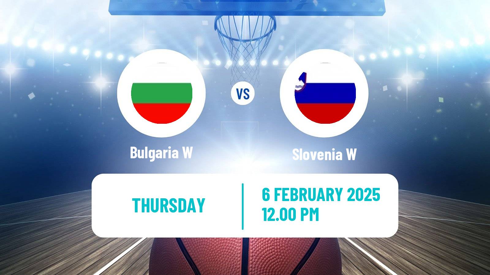 Basketball EuroBasket Women Bulgaria W - Slovenia W