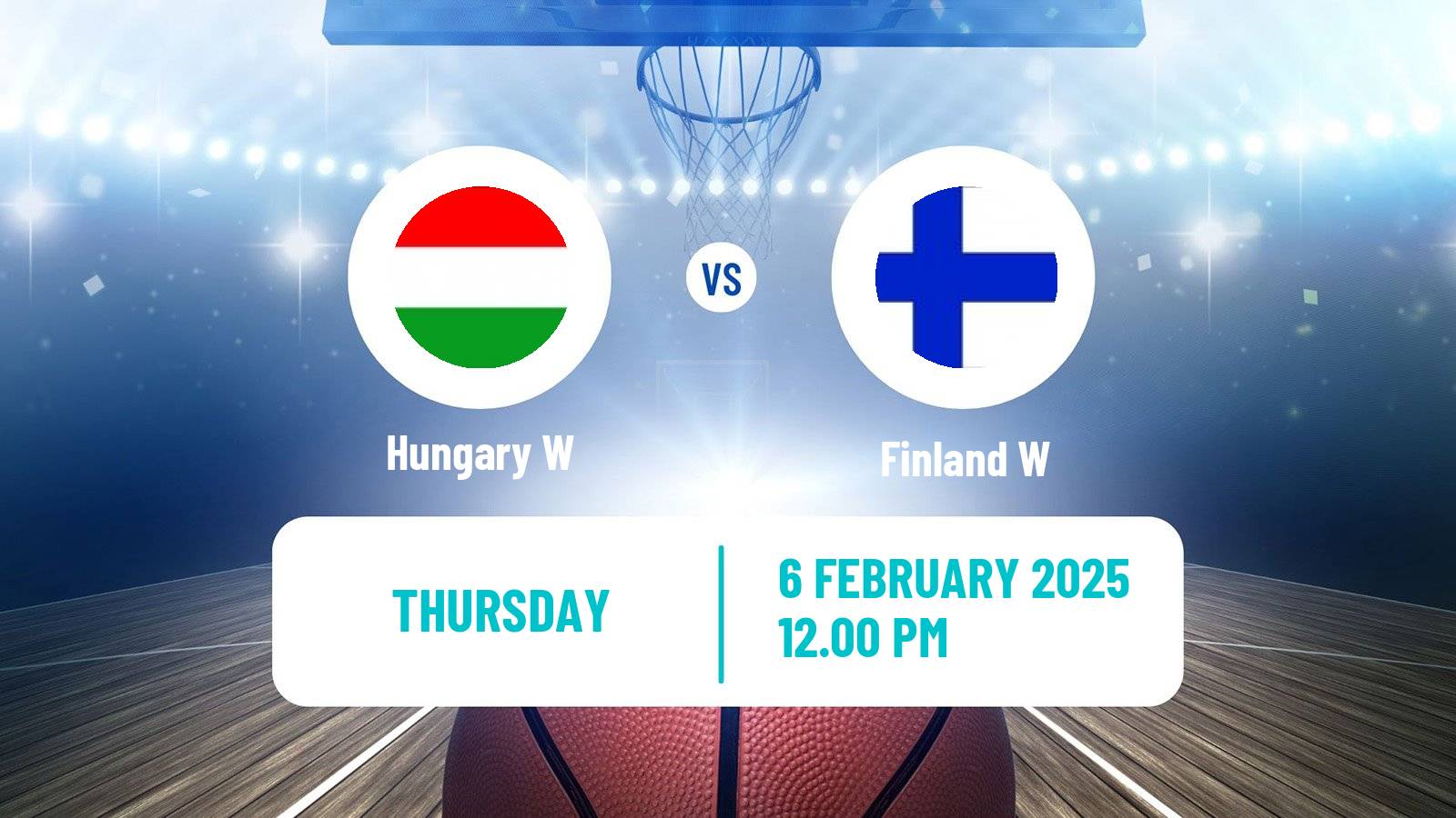 Basketball EuroBasket Women Hungary W - Finland W