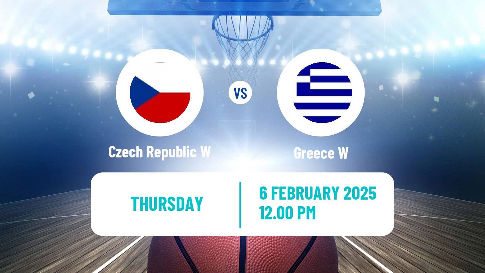 Basketball EuroBasket Women Czech Republic W - Greece W