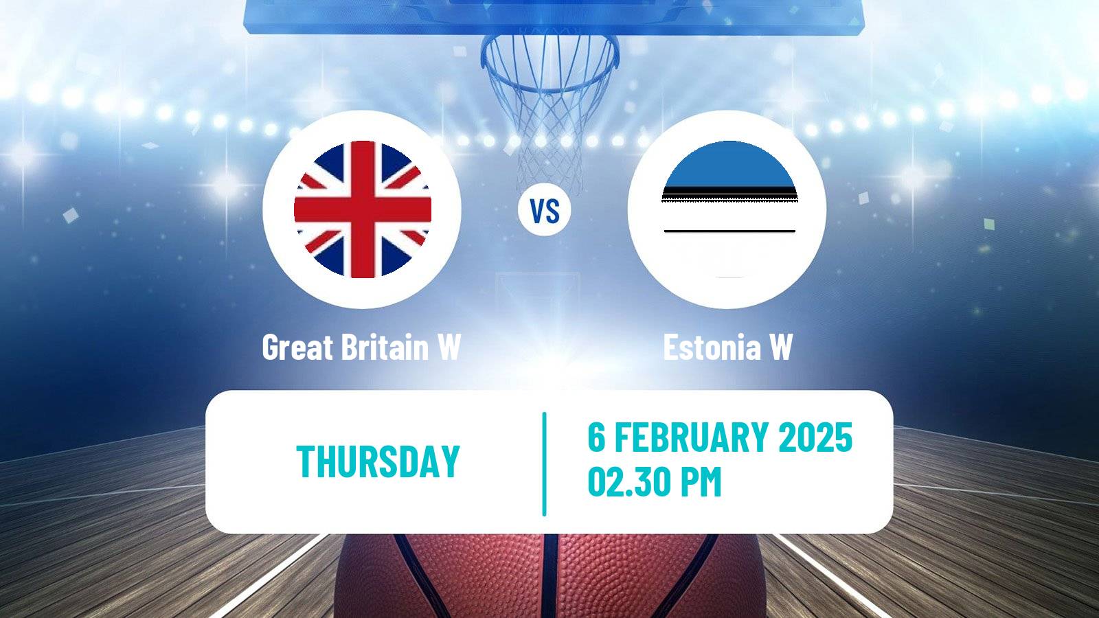 Basketball EuroBasket Women Great Britain W - Estonia W