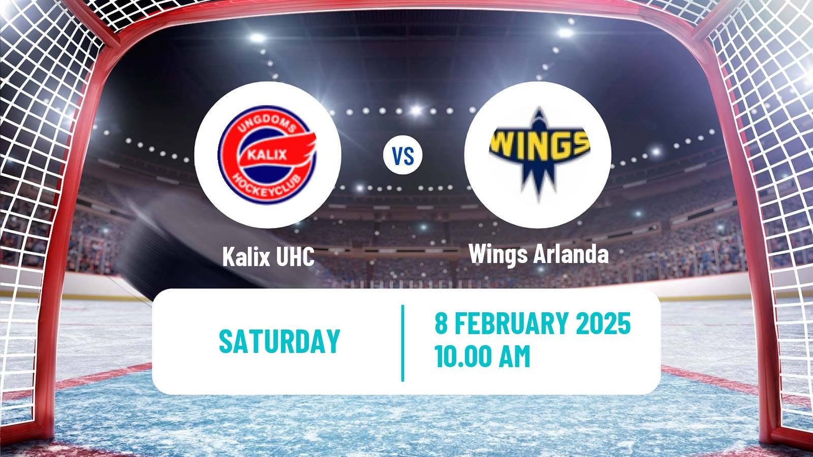 Hockey Swedish HockeyEttan Norra Var Kalix - Wings Arlanda