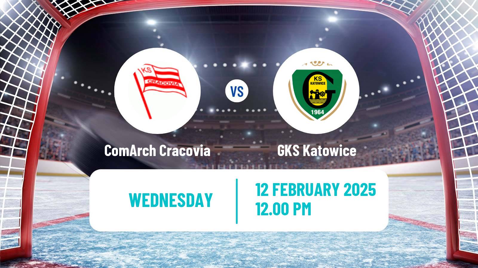 Hockey Polska Liga Hokejowa ComArch Cracovia - GKS Katowice