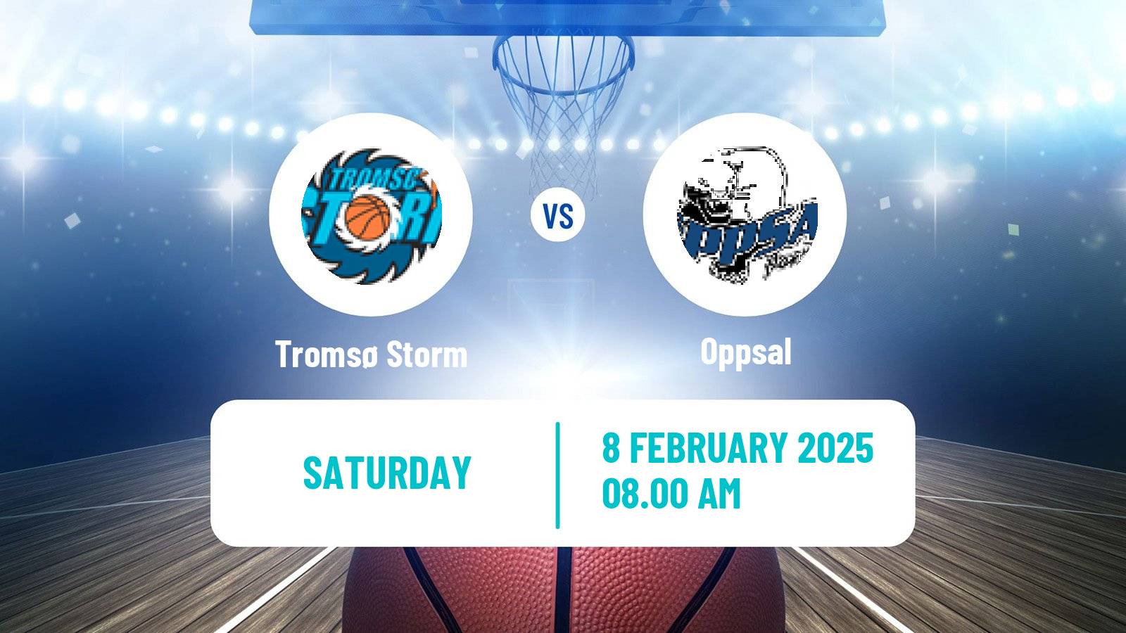 Basketball Norwegian BLNO Tromsø Storm - Oppsal