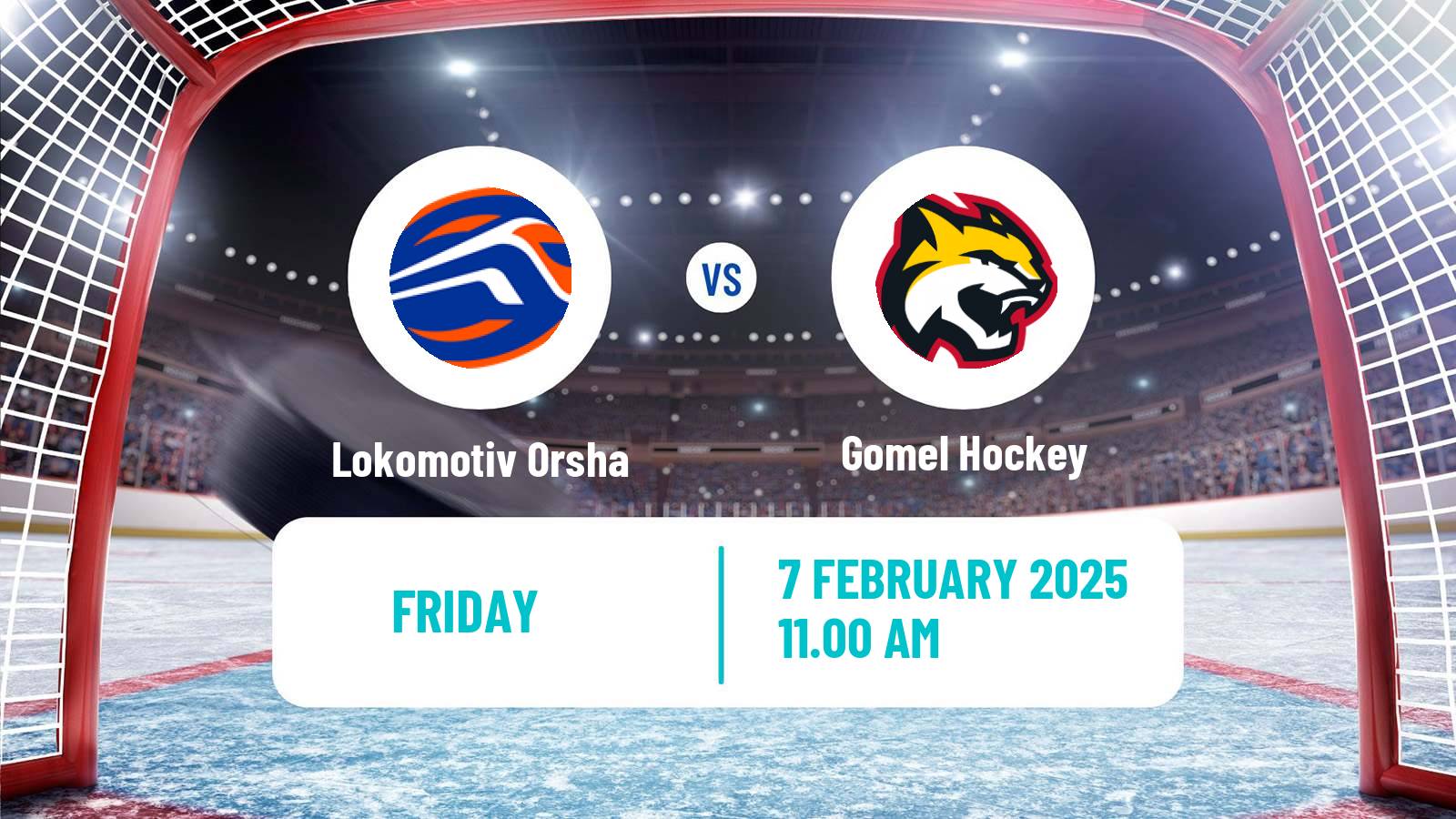 Hockey Belarusian Extraleague Lokomotiv Orsha - Gomel