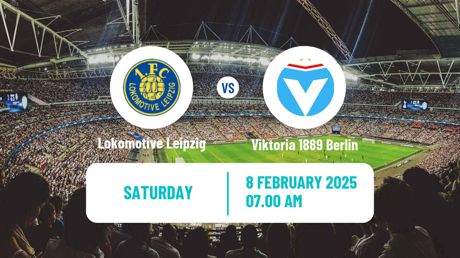 Soccer German Regionalliga Nordost Lokomotive Leipzig - Viktoria 1889 Berlin