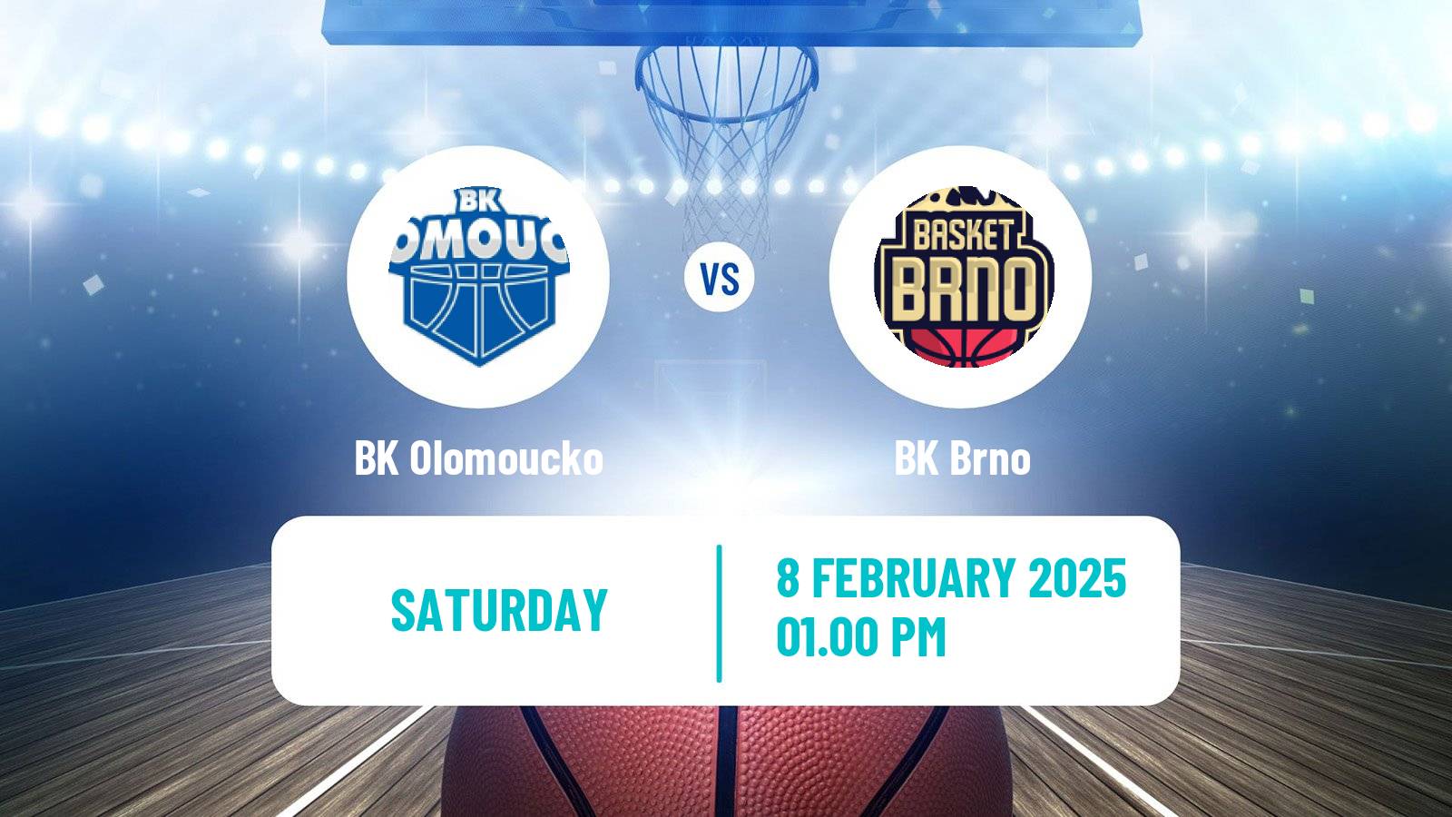 Basketball Czech NBL Olomoucko - Brno