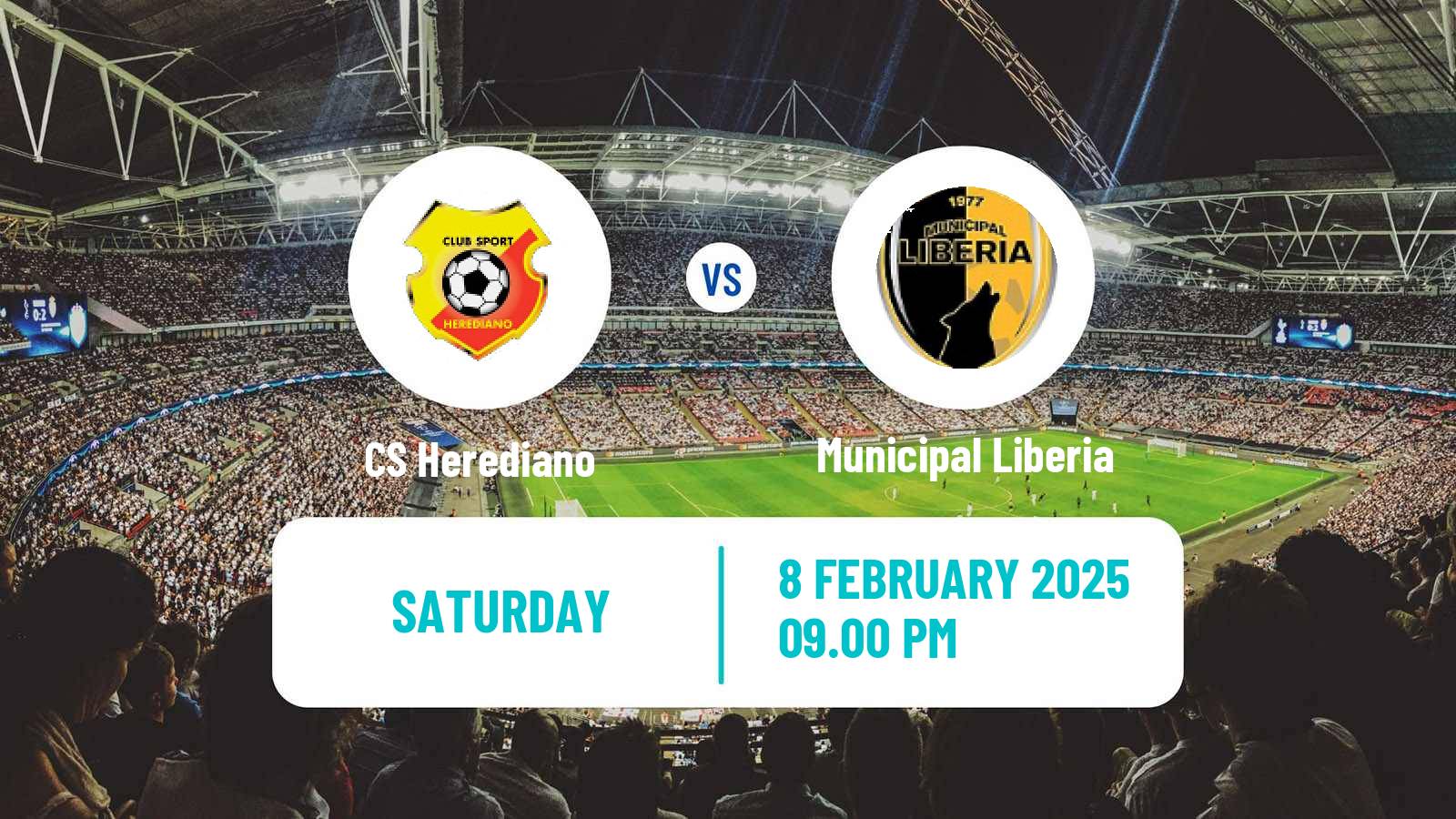 Soccer Costa Rican Primera Division Herediano - Municipal Liberia