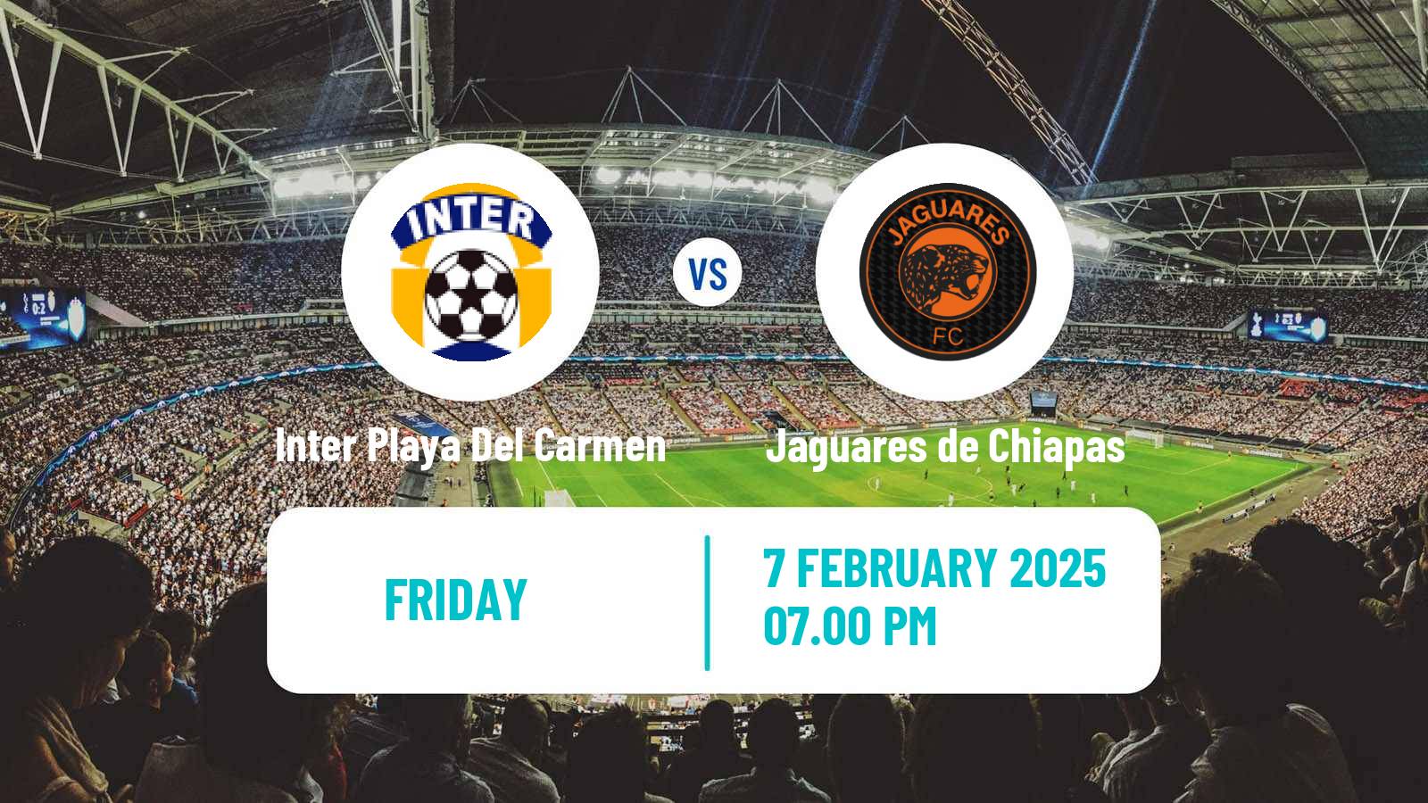 Soccer Mexican Liga Premier Serie A Inter Playa Del Carmen - Jaguares de Chiapas