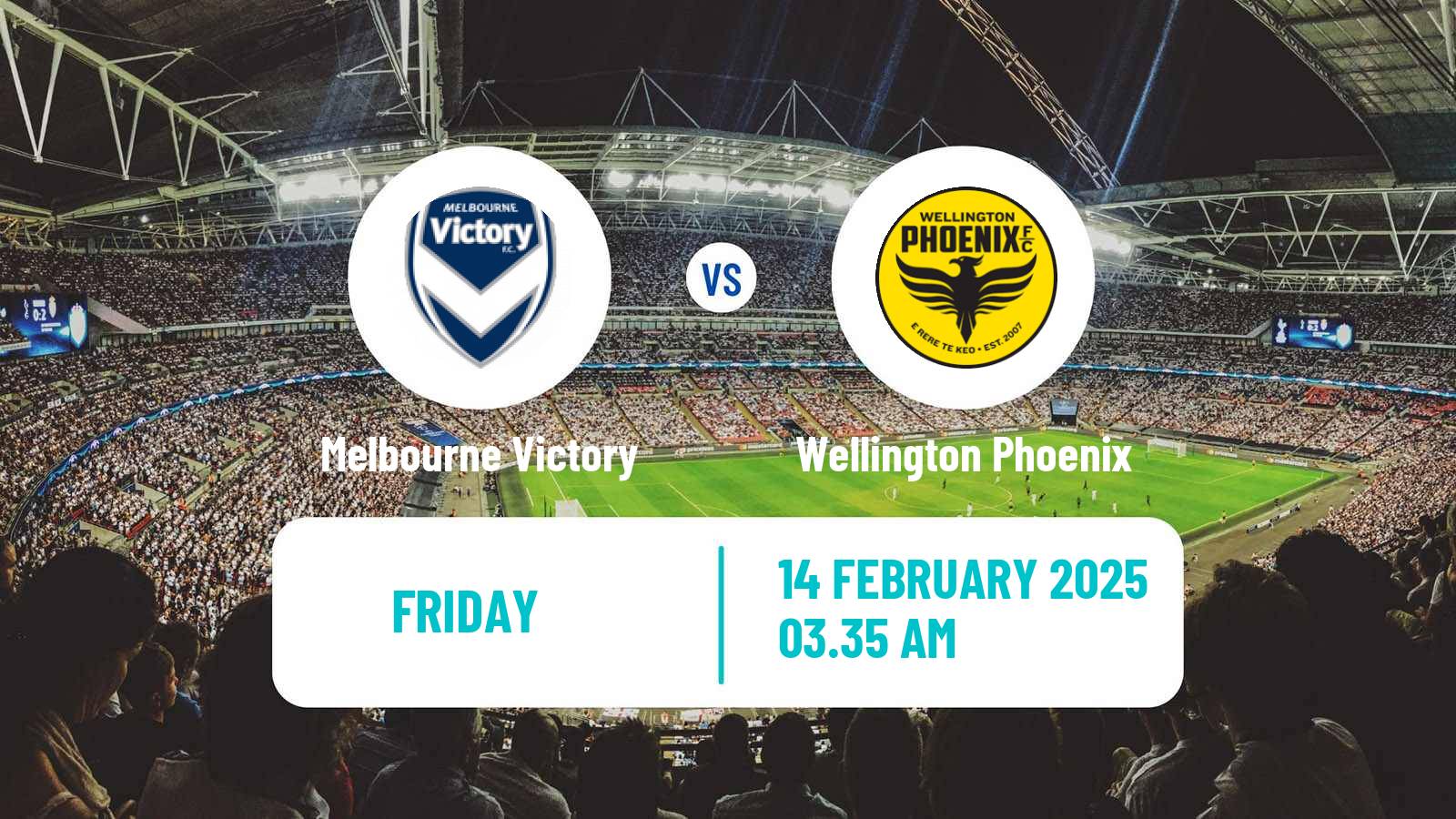 Soccer Australian A-League Melbourne Victory - Wellington Phoenix