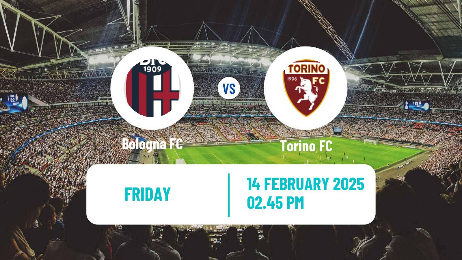 Soccer Italian Serie A Bologna - Torino