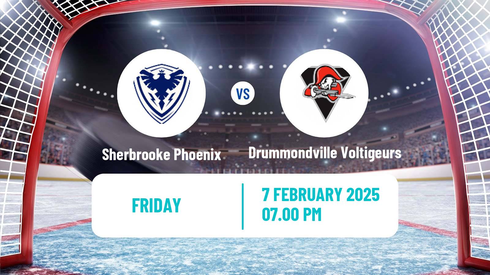 Hockey QMJHL Sherbrooke Phoenix - Drummondville Voltigeurs