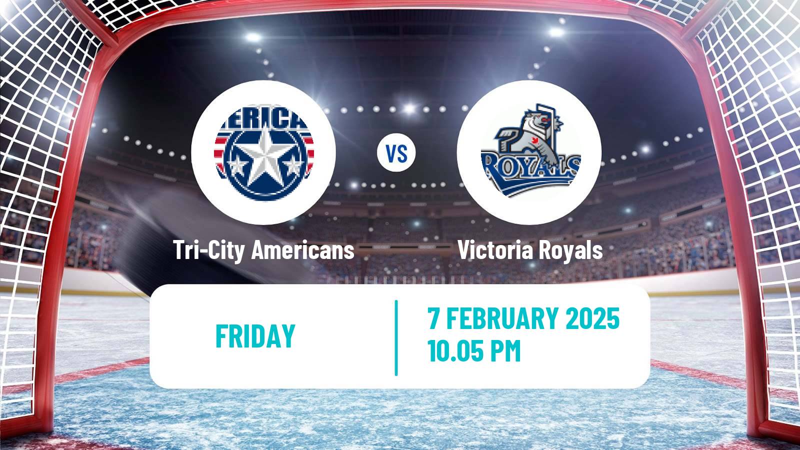 Hockey WHL Tri-City Americans - Victoria Royals