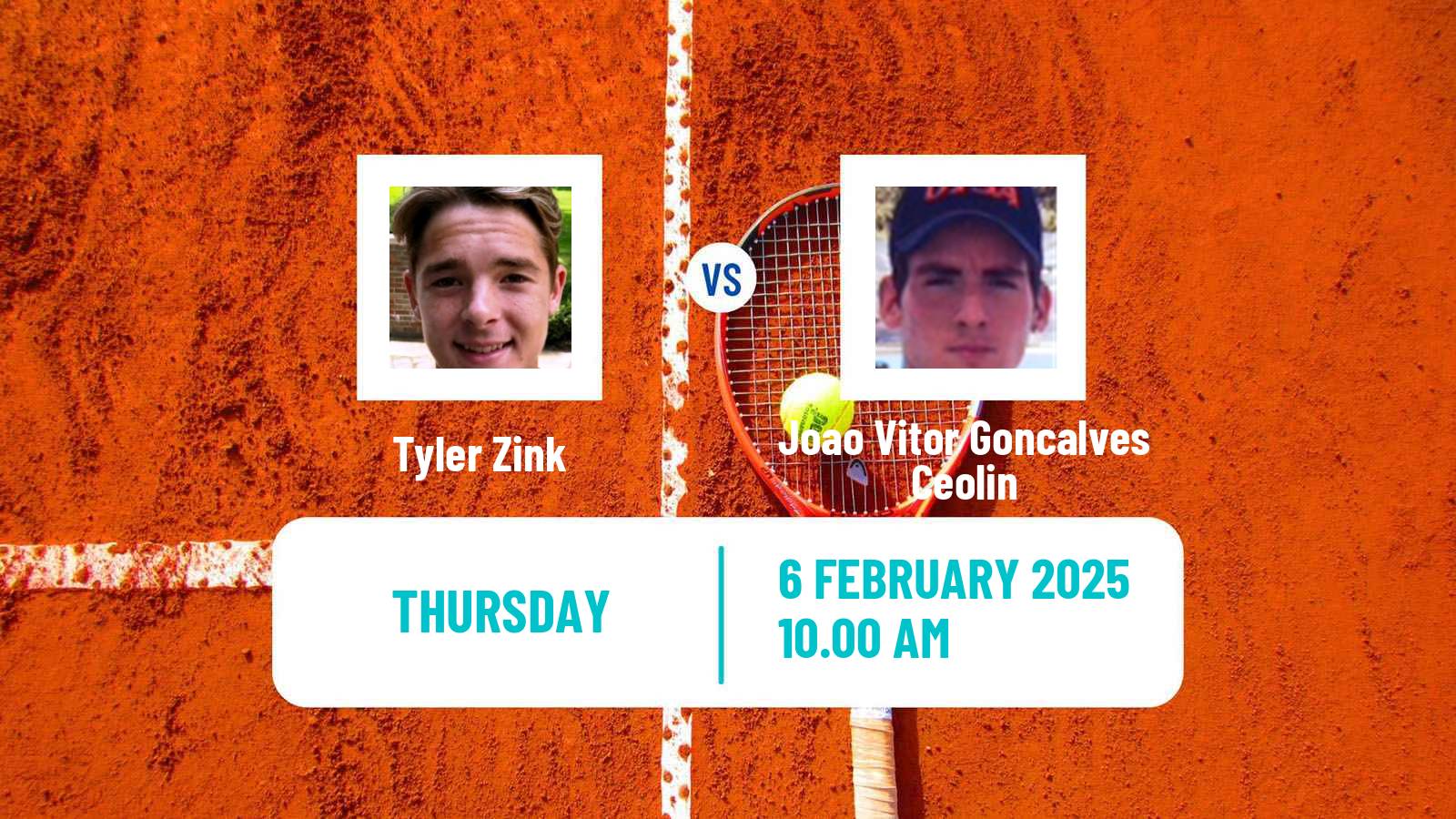 Tennis ITF M15 Sunrise Fl Men Tyler Zink - Joao Vitor Goncalves Ceolin