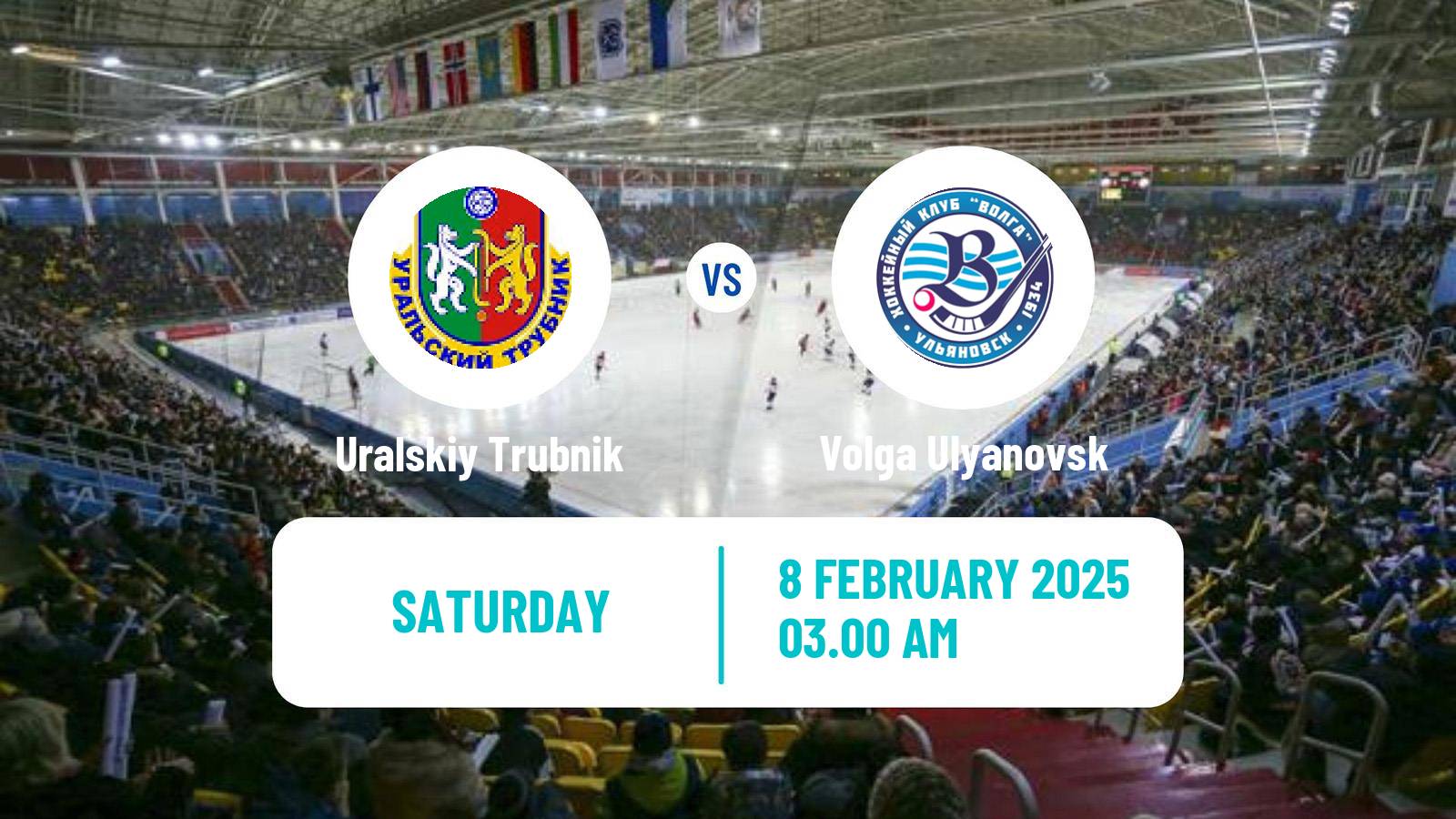 Bandy Russian Super League Bandy Uralskiy Trubnik - Volga Ulyanovsk